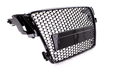 Grille de calandre noire nid d'abeille type RS5 pour Audi A5 B8 (2007 - 2017)