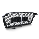 Grille de calandre noire nid d'abeille type RS5 pour Audi A5 B9 (2016 - 2024)
