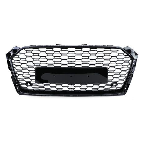Grille de calandre noire nid d'abeille type RS5 pour Audi A5 B9 (2016 - 2024)