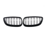 Grilles De Calandre Noir Brillant pour BMW Série 5 M5 F10 F11 Berline et Touring (2010 - 2017)