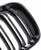 Grilles de Calandre Noir Brillant BMW Série 1 F20 F21 look M Performance (2011-2019)