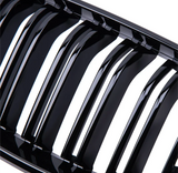 Grilles de Calandre Noir Brillant pour BMW Série 2 F22 et M2 F87 type M Performance (2012-2021)