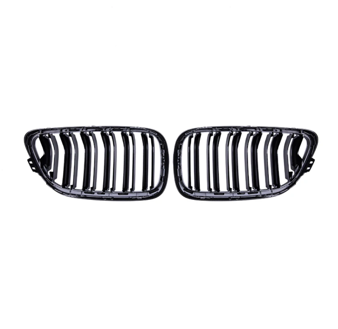 Grilles de Calandre Noir Brillant pour BMW Série 2 F22 et M2 F87 type M Performance (2012-2021)
