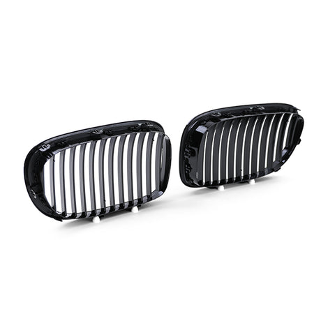 Grilles de Calandre Noir Brillant pour BMW Série 7 F01 F02 F03 F04 (2009 - 2015)