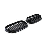 Grilles de Calandre Noir Brillant pour BMW Série 7 F01 F02 F03 F04 (2009 - 2015)