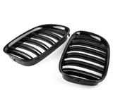 Grilles de Calandre Noir Brillant pour BMW Série 7 F01 F02 F03 F04 (2009 - 2015)