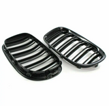 Grilles de Calandre Noir Brillant pour BMW Série 7 F01 F02 F03 F04 (2009 - 2015)