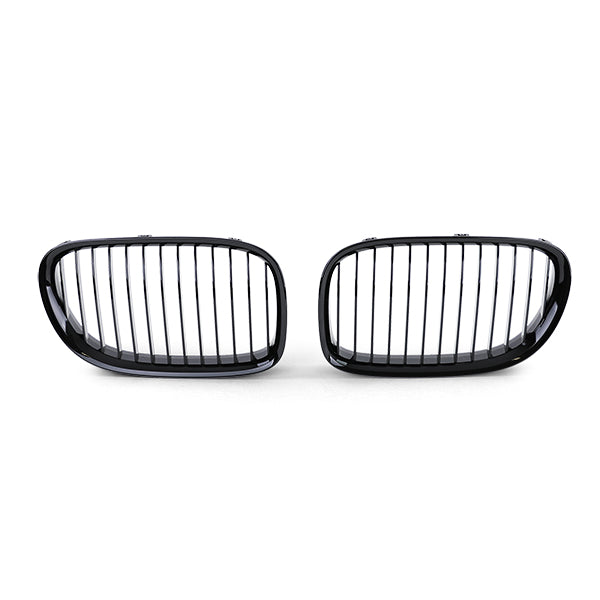 Grilles de Calandre Noir Brillant pour BMW Série 7 F01 F02 F03 F04 (2009 - 2015)