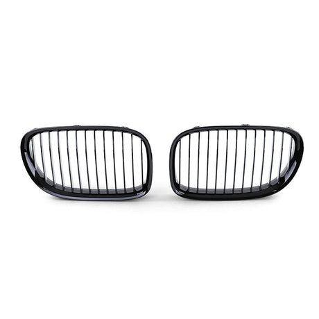 Grilles de Calandre Noir Brillant pour BMW Série 7 F01 F02 F03 F04 (2009 - 2015)