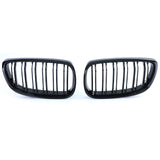 Grilles de calandre Noir Brillant pour BMW Série 3 E92 look M Performance (2006 - 2014)