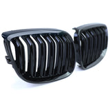 Grilles de calandre Noir Brillant pour BMW Série 3 E92 look M Performance (2006 - 2014)