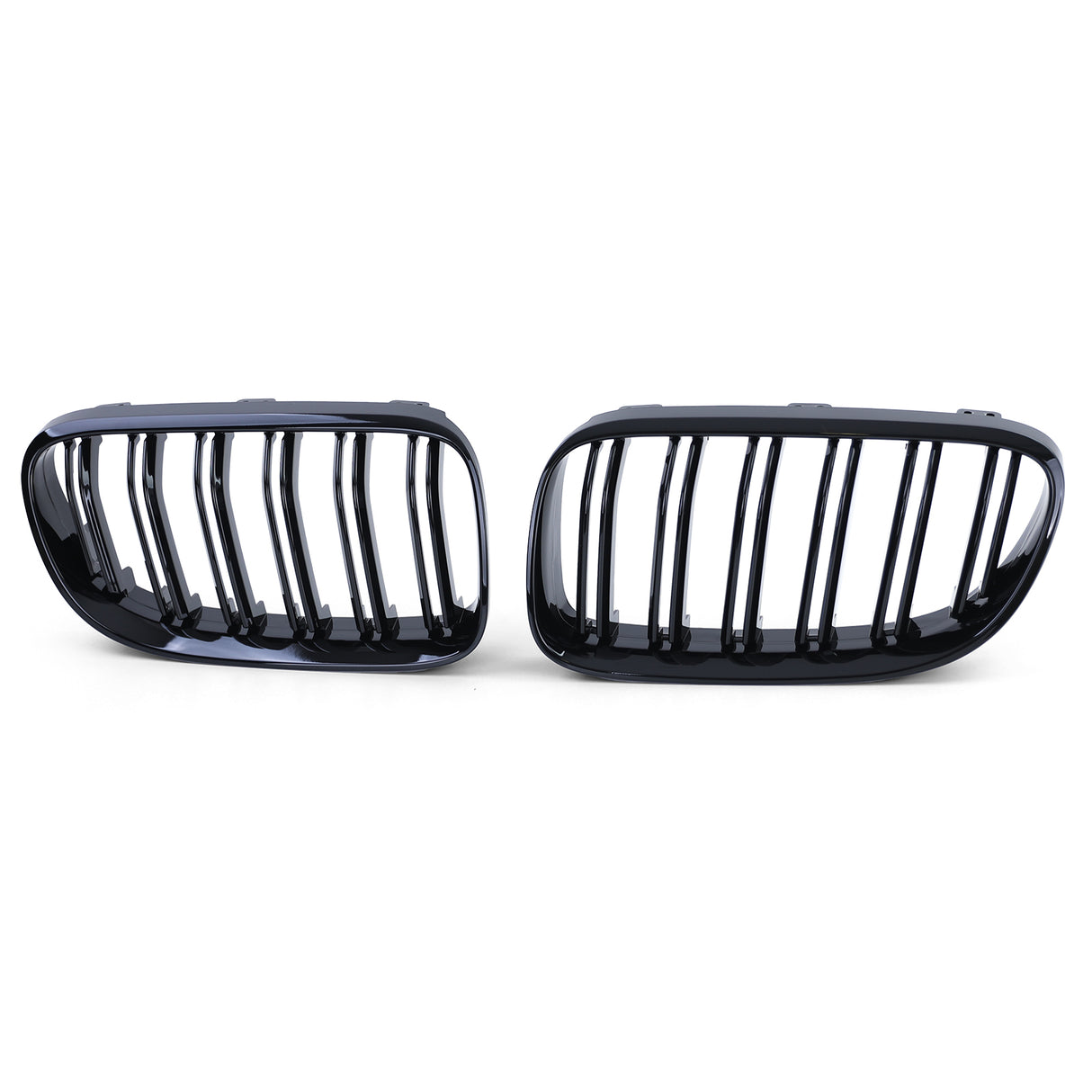 Grilles de calandre Noir Brillant pour BMW Série 3 E92 look M Performance (2006 - 2014)