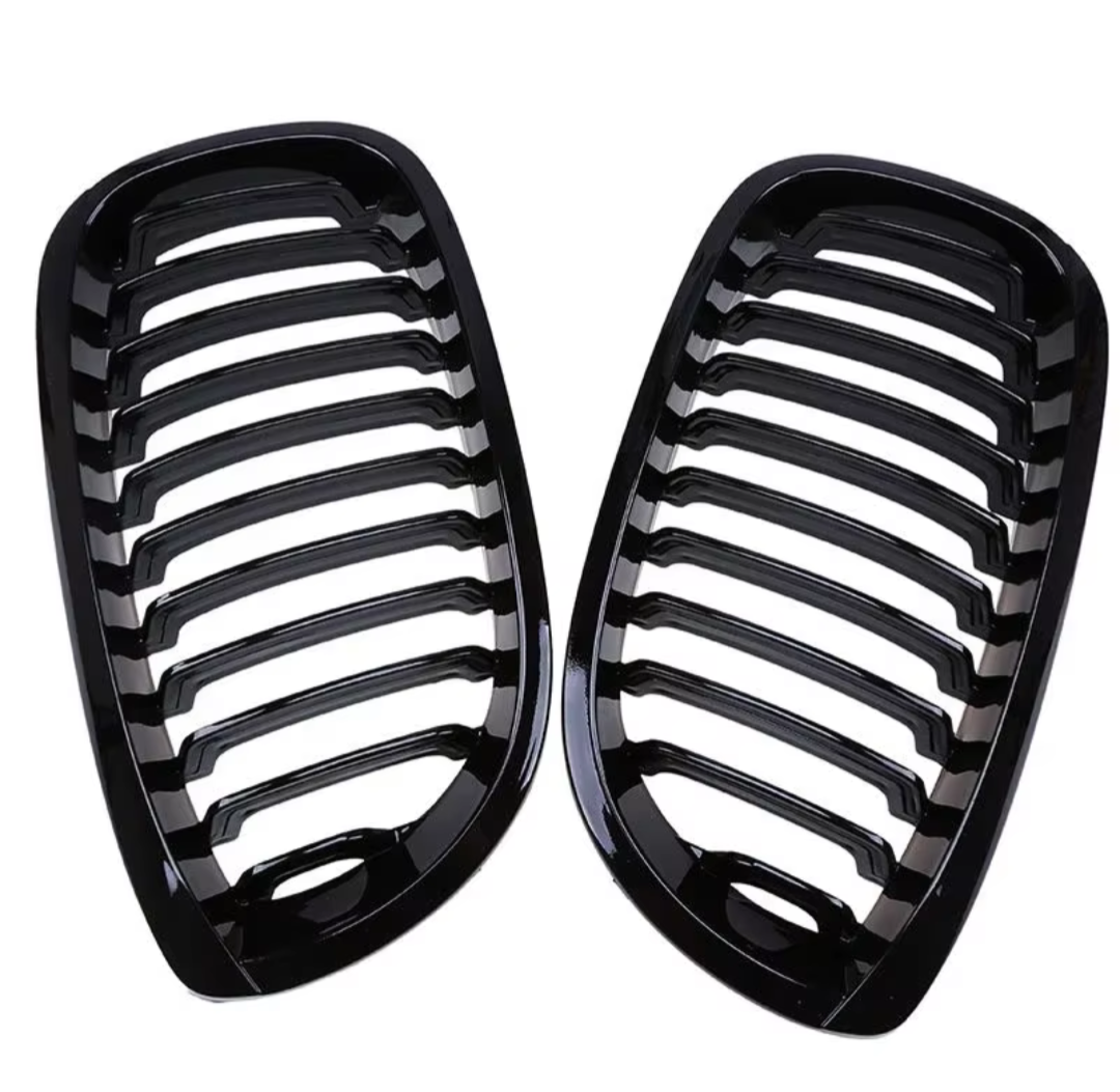 Grilles de calandre Noir Brillant pour BMW Série 3 M3 E46 (1998 - 2005)