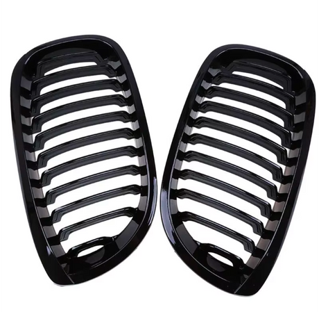 Grilles de calandre Noir Brillant pour BMW Série 3 M3 E46 (1998 - 2005)