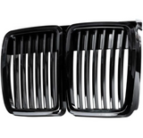 Grilles de calandre Noir Brillant pour BMW Série 3 et M3 E30 (1982 - 1991)