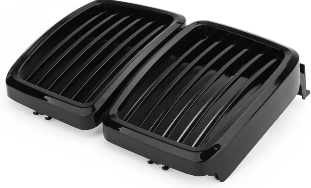 Grilles de calandre Noir Brillant pour BMW Série 3 et M3 E30 (1982 - 1991)