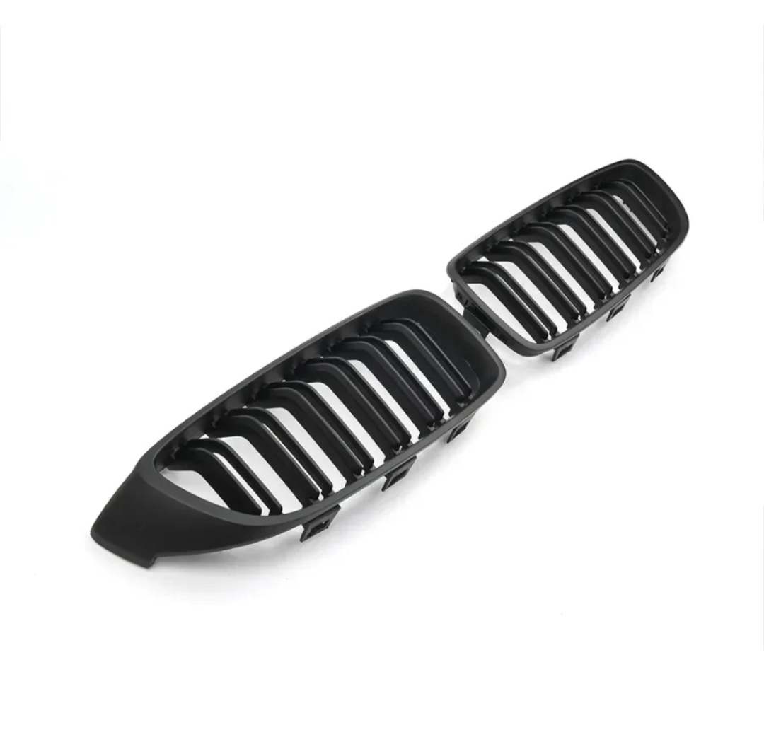 Grilles de calandre Noir Brillant type M4 pour BMW Série 4 F32 (2013 - 2020)