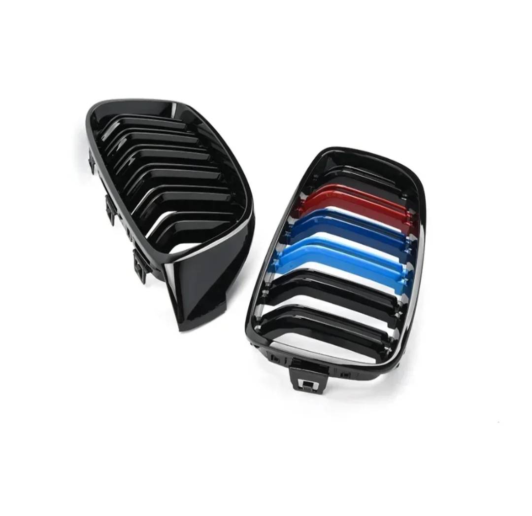 Grilles de calandre Noir Brillant type M4 pour BMW Série 4 F32 (2013 - 2020)