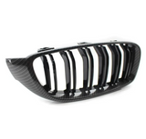 Grilles de calandre Noir Brillant type M4 pour BMW Série 4 F32 (2013 - 2020)