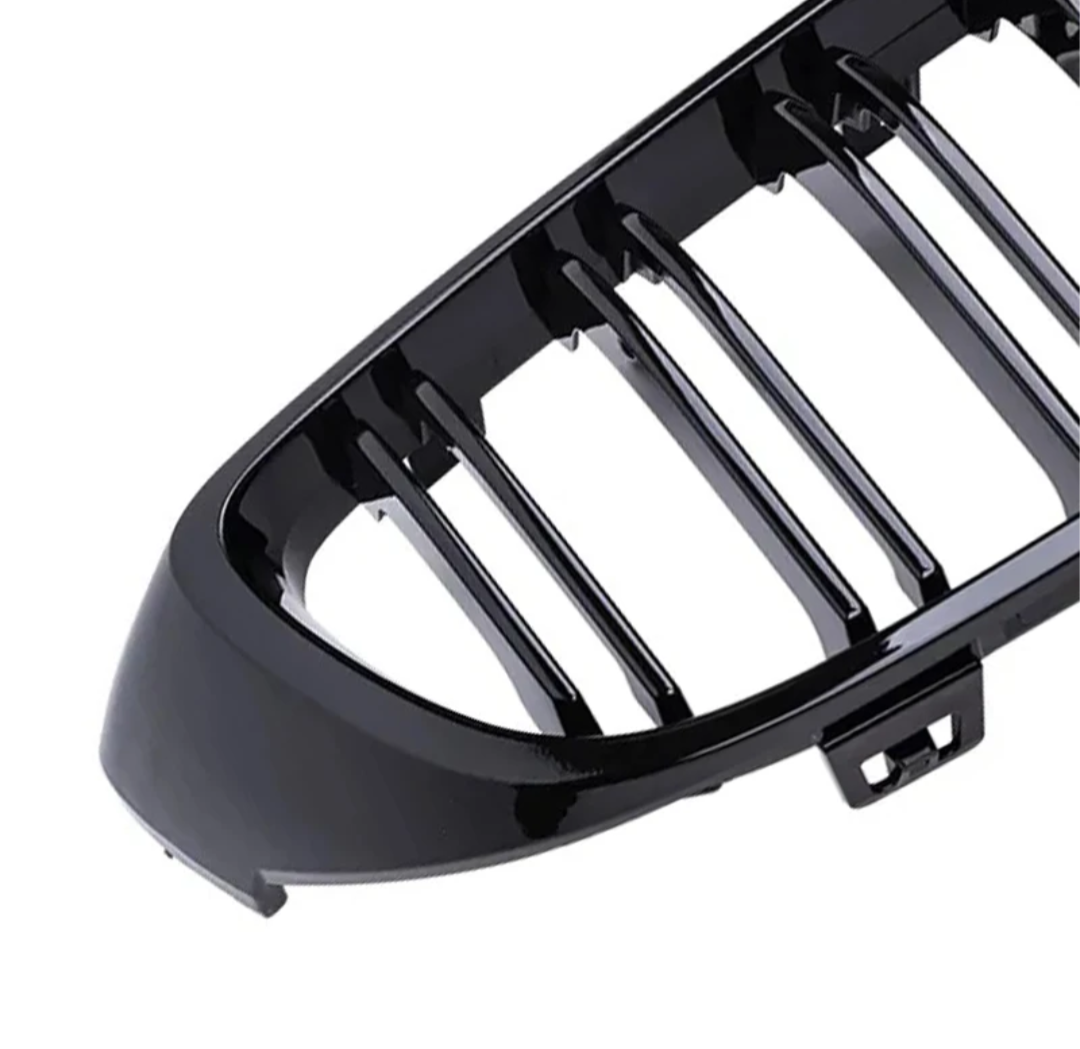 Grilles de calandre Noir Brillant type M4 pour BMW Série 4 F32 (2013 - 2020)
