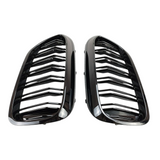 Grilles de calandre Noir Brillant type M5 Competition BMW Série 5 G30 (2017 - 2025)