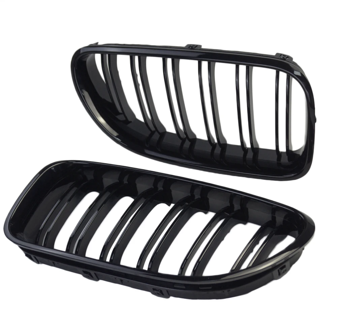 Grilles de calandre Noir Brillant type M6 Competition pour BMW Série 6 F06 F12 F13 (2011 - 2017)