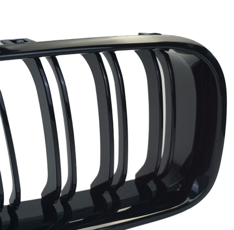 Grilles de calandre Noir Brillant type M6 Competition pour BMW Série 6 F06 F12 F13 (2011 - 2017)