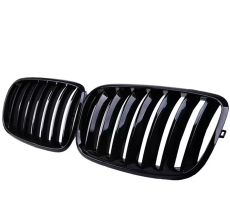Grilles de calandre Noir Brillant type X5M pour BMW X5 E70 (2007 - 2013)