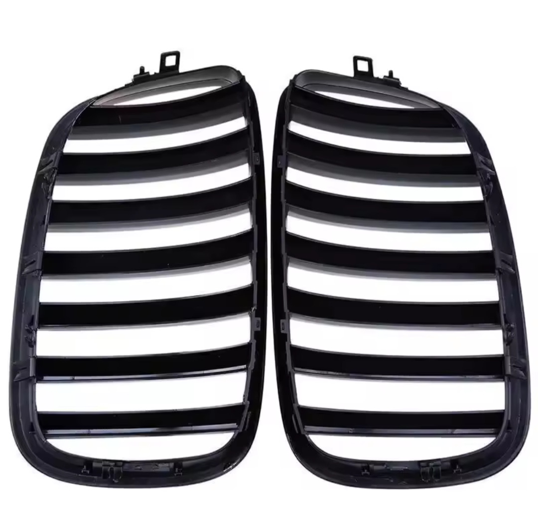 Grilles de calandre Noir Brillant type X5M pour BMW X5 E70 (2007 - 2013)