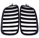 Grilles de calandre Noir Brillant type X5M pour BMW X5 E70 (2007 - 2013)