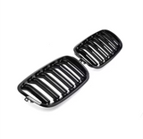 Grilles de calandre Noir Brillant type X5M pour BMW X5 E70 (2007 - 2013)