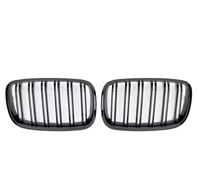 Grilles de calandre Noir Brillant type X5M pour BMW X5 E70 (2007 - 2013)