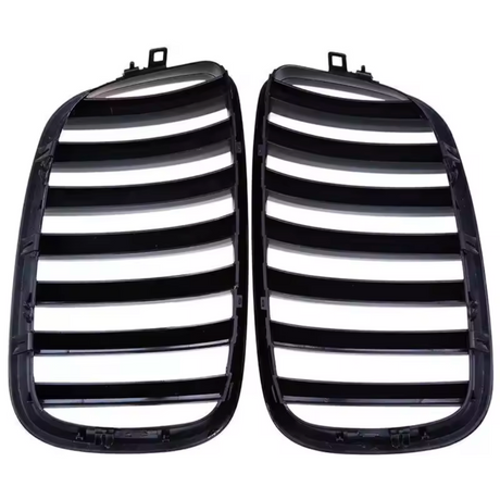Grilles de calandre Noir Brillant type X6M pour BMW X6 E71 (2007 - 2013)
