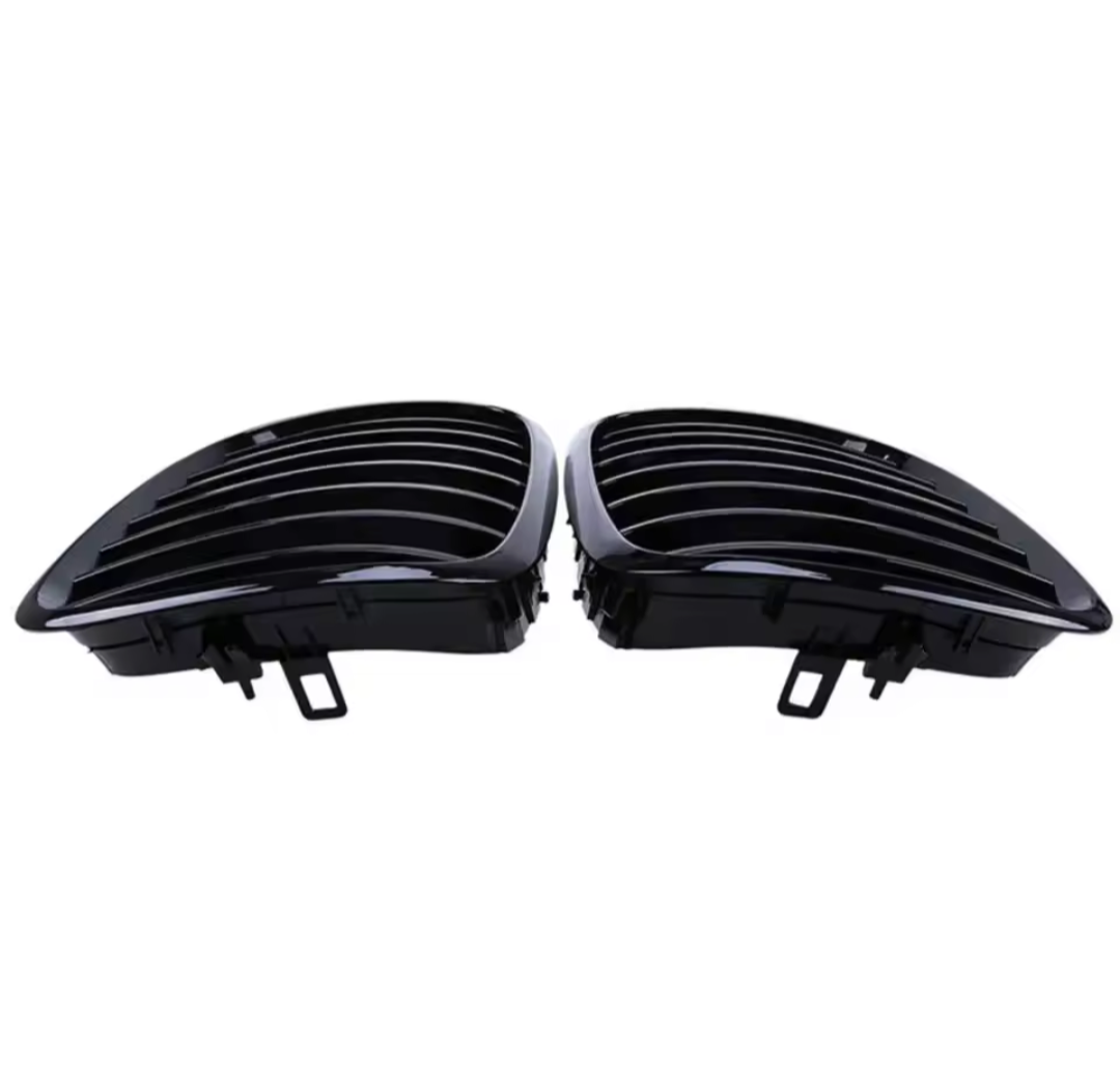 Grilles de calandre Noir Brillant type X6M pour BMW X6 E71 (2007 - 2013)