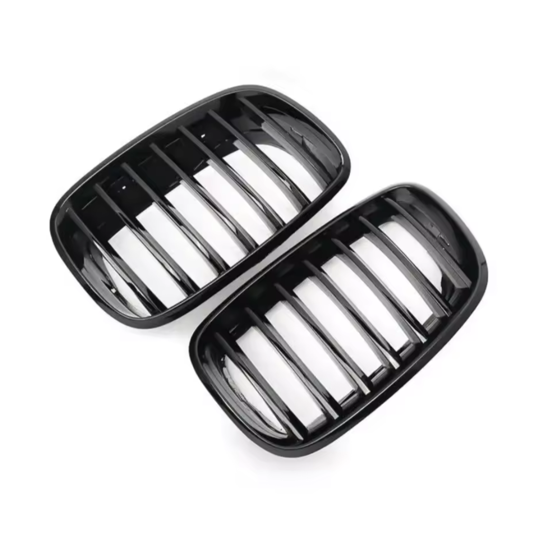 Grilles de calandre Noir Brillant type X6M pour BMW X6 E71 (2007 - 2013)