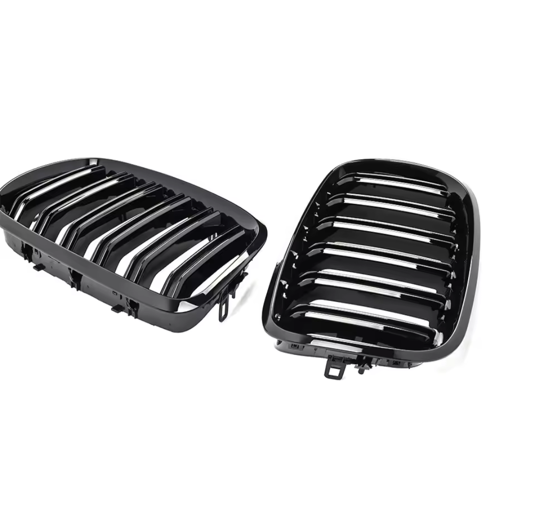 Grilles de calandre Noir Brillant type X6M pour BMW X6 E71 (2007 - 2013)