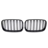 Grilles de calandre Noir Brillant type X6M pour BMW X6 E71 (2007 - 2013)