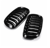 Grilles de calandre Noir Brillant type X6M pour BMW X6 F16 (2014 - 2019)