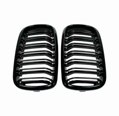 Grilles de calandre Noir Brillant type X6M pour BMW X6 F16 (2014 - 2019)