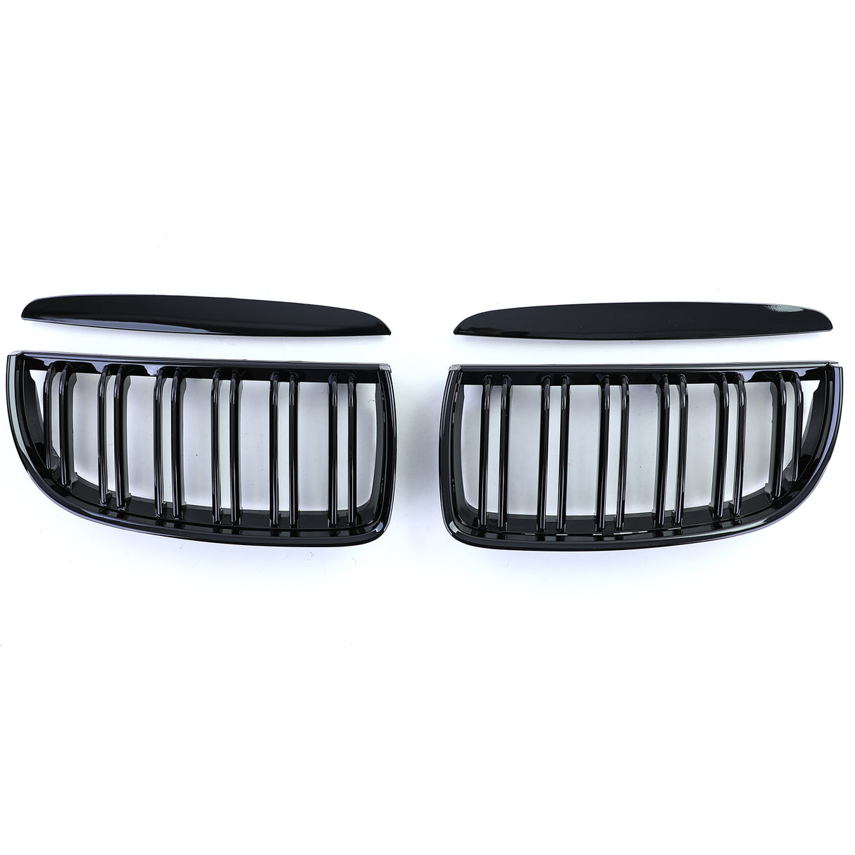 Grilles de calandre noire brillante type M Performance BMW Série 3 E90 (2005 - 2012)