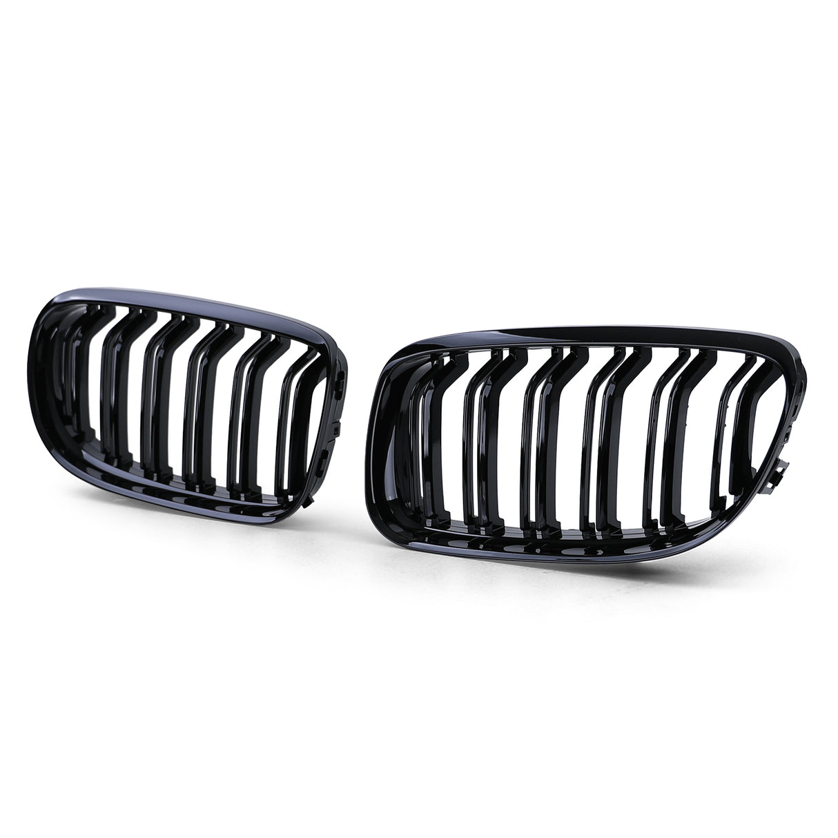 Grilles de calandre noire brillante type M Performance BMW Série 3 E90 (2005 - 2012)
