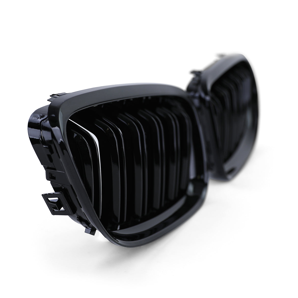 Grilles de calandre noire brillante type M Performance BMW Série 3 E90 (2005 - 2012)