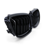 Grilles de calandre noire brillante type M Performance BMW Série 3 E90 (2005 - 2012)