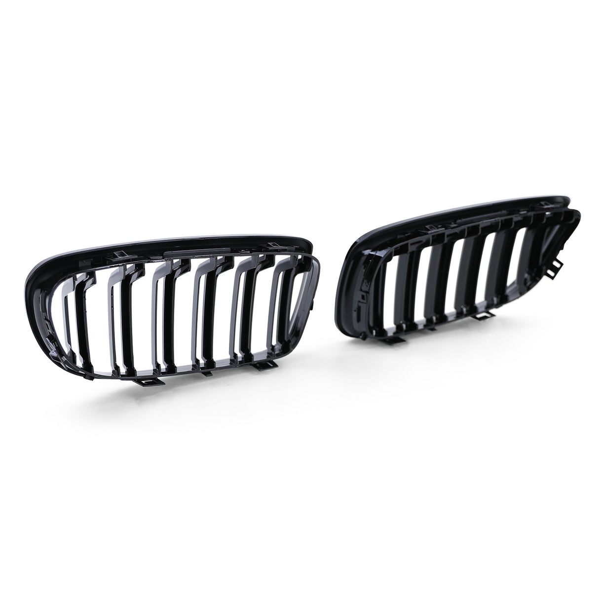 Grilles de calandre noire brillante type M Performance BMW Série 3 E90 (2005 - 2012)