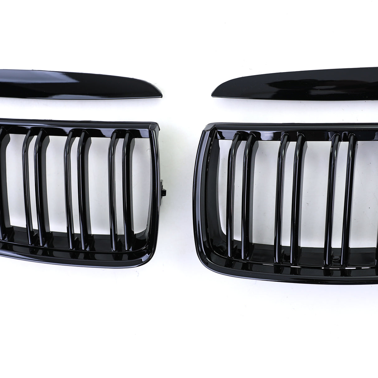 Grilles de calandre noire brillante type M Performance BMW Série 3 E90 (2005 - 2012)