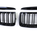 Grilles de calandre noire brillante type M Performance BMW Série 3 E90 (2005 - 2012)