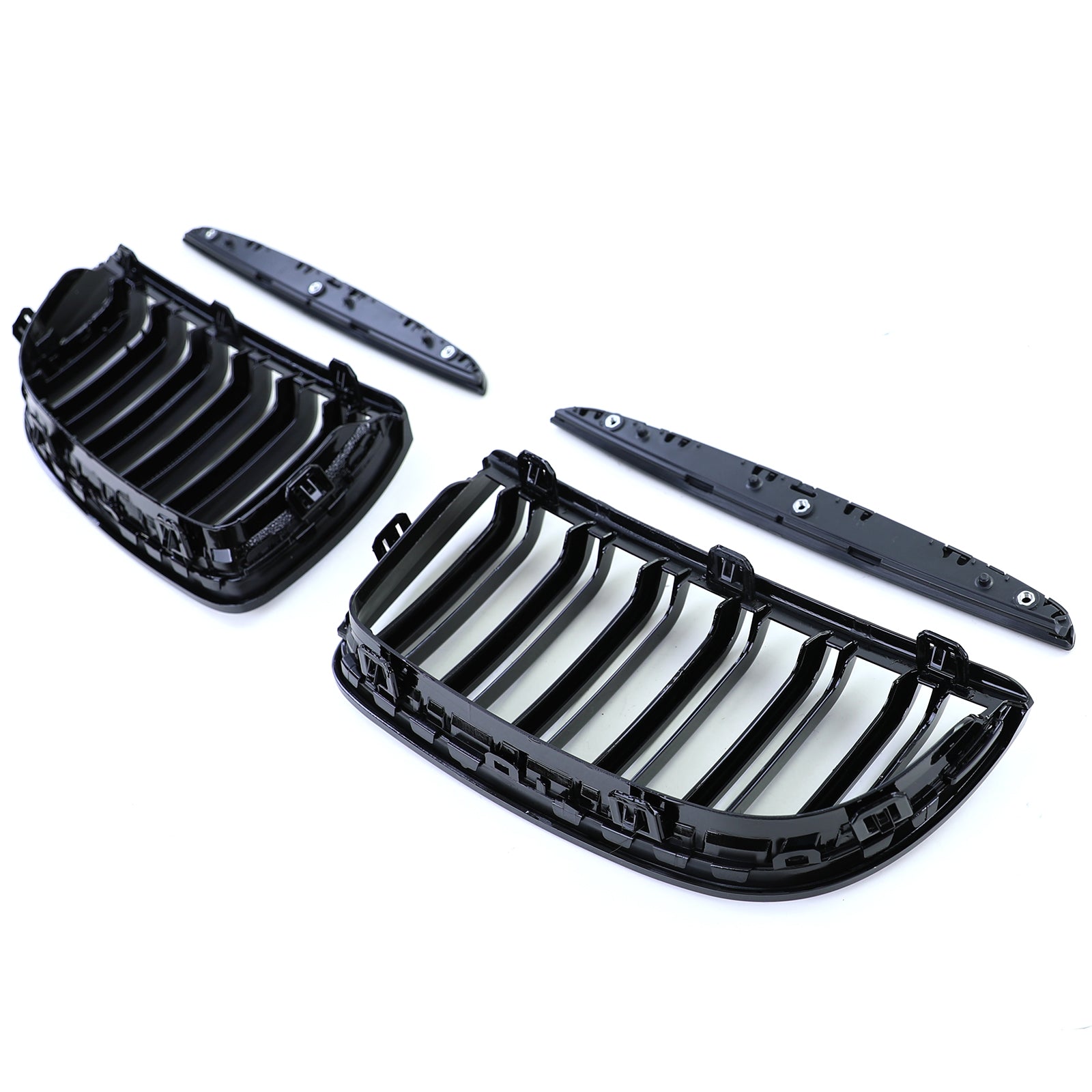 Grilles de calandre noire brillante type M Performance BMW Série 3 E90 (2005 - 2012)