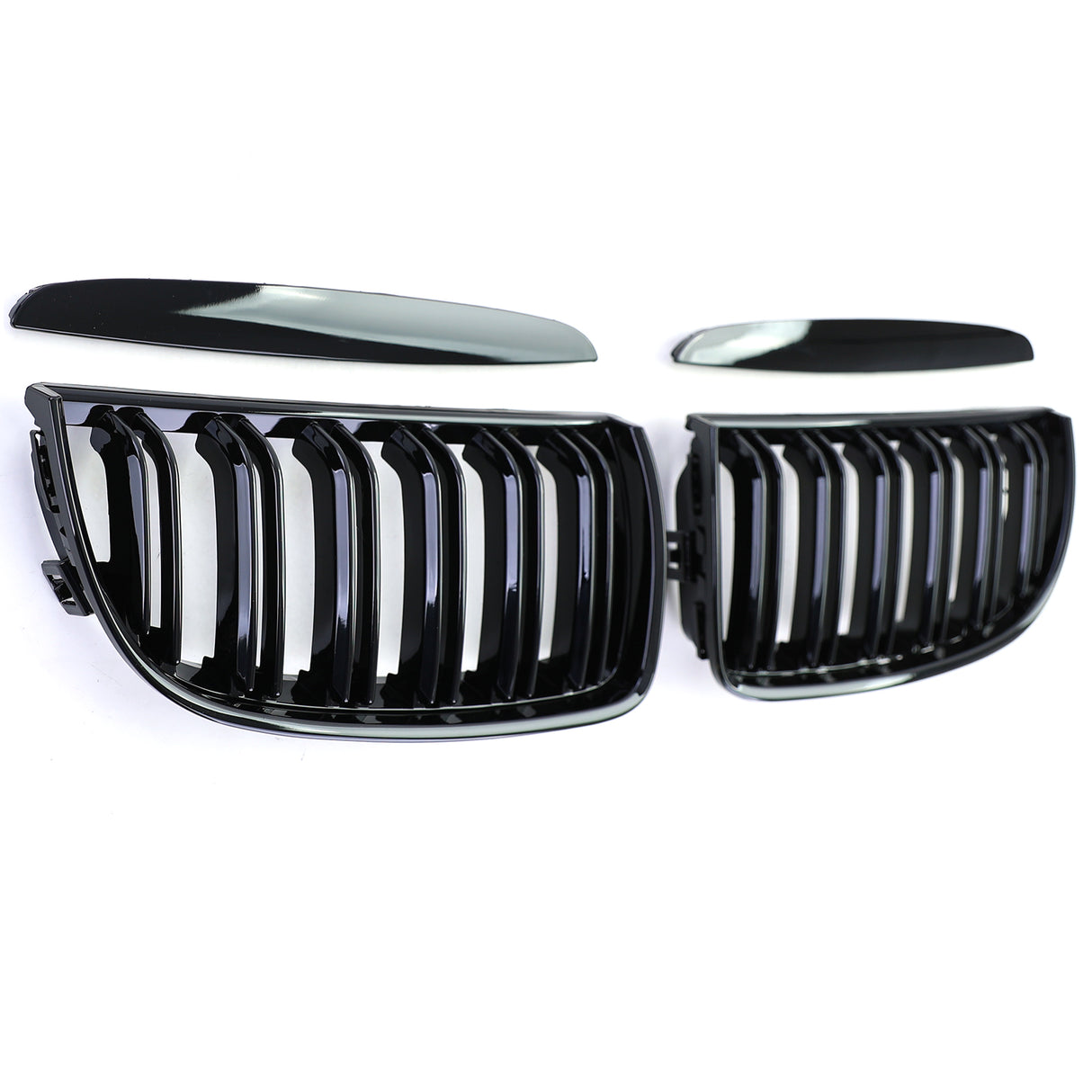 Grilles de calandre noire brillante type M Performance BMW Série 3 E90 (2005 - 2012)
