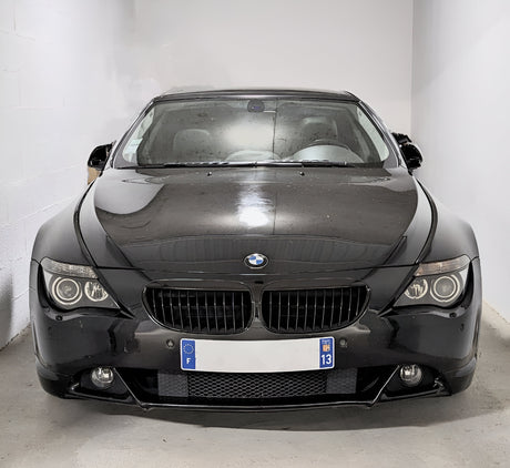 Grilles de calandre noires brillantes pour BMW Série 6 E63 E64 (2003 - 2010)