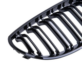 Grilles de calandre noires brillantes type Motorsport BMW Série 5 E60 (2003-2010)